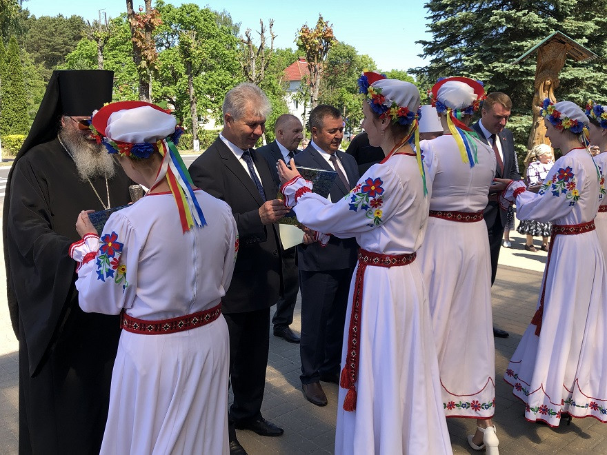 Встреча-приветствие высокопоставленных участников мероприятия