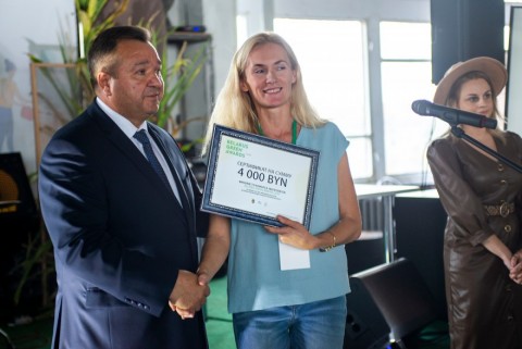 Победитель конкурса эко-стартапов Belarus Green Awards 2020 проект ZNOVA 
