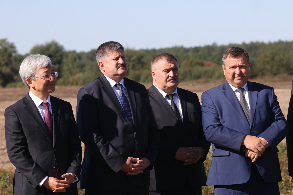 Министр Андрей Худык принял участие в мероприятии, посвященном завершению работ по повторному заболачиванию осушенных территорий