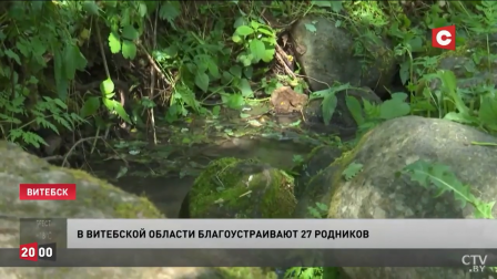 
 На территории только Витебской области находится более 200 родников
 